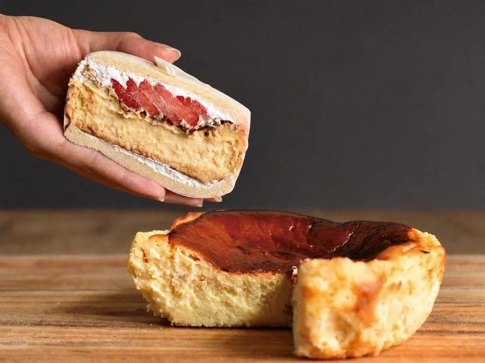 バスクチーズケーキサンド メルチー